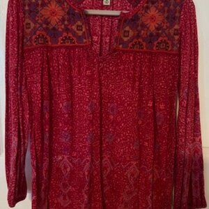 Soft Long Sleeve Lucky Brand Fun Top